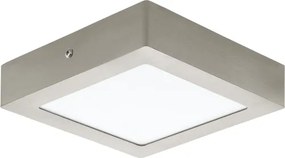 Eglo 78215 - Plafoniera a LED FUEVA LED/10,9W/230V 17x17 cm cromo satinato