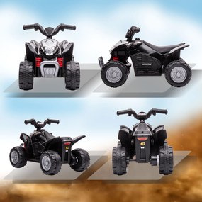 Quad Elettrico per Bambini 6V Honda TRX 250X Nero...