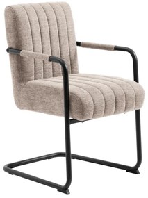 Sedia da pranzo beige Trout - Unique Furniture