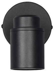 Faretto in metallo nero opaco 10x9 cm Angelo - Trio