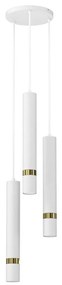 Lampadario a sospensione con filo JOKER 3xGU10/8W/230V bianco/oro