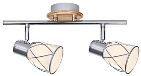 Prezent 75451 - Faretto PADRE 2xE14/40W/230V