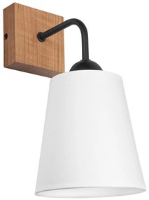 Applique LULA 1xE27/60W/230V quercia