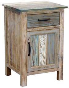 COLORWOOD - comodino in legno colorato