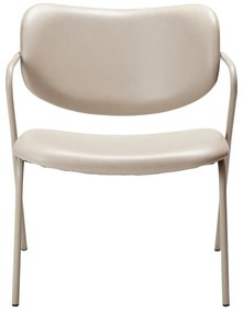 Poltrona in similpelle beige Zed - DAN-FORM Denmark