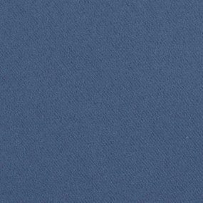 Tenda monocolore blu scuro Lunghezza: 250 cm