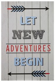 Quadro per bambini 30x45 cm Let New Adventures Begin - Premier Housewares