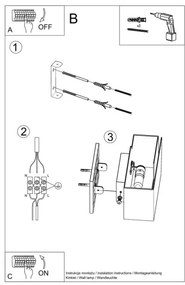 Applique PIEGARE 1xG9/40W/230V