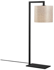 Lampada da tavolo nera e beige Profil - Opviq lights