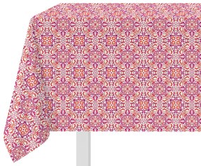 Tovaglia da esterno fiori viola in pvc