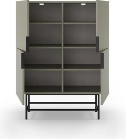 Mobile verde-grigio 100x128 cm Eldia - Marckeric