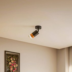 Envostar Fida faretto da soffitto, 1 luce, nero