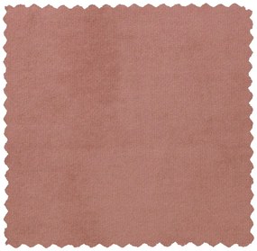 Poltrona in velluto rosa Sara - WOOOD