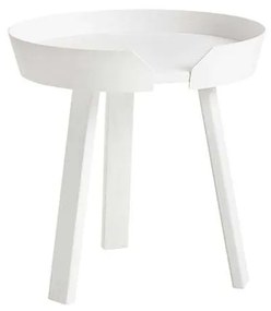 Muuto - Around Tavolino Piccolo Bianco Muuto