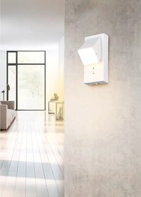 Lampada bianca a LED da parete Raglan - Trio