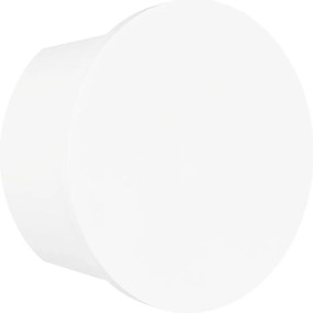 Applique Rotonda da Parete G9 DISCO in Gesso Pitturabile