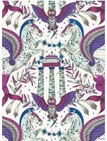 Clarke & Clarke Carta da parati Odyssey Mythos - Violet