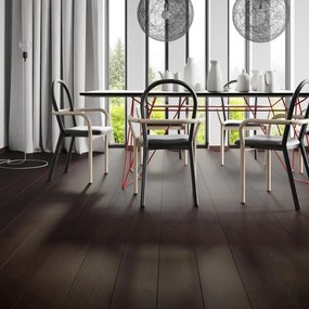 Parquet multistrato forte L in rovere spazzolato rustico 1.37 m²