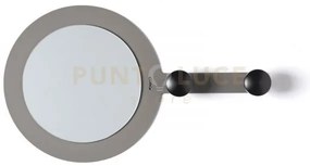 Specchio moderno da parete riflesso appeso fango in ferro, vetro pe...