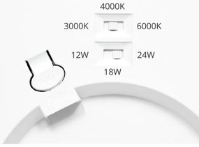 Ecolite WPCB2-24W/BI - Pannello LED LEXA LED/12/18/24W/230V bianco