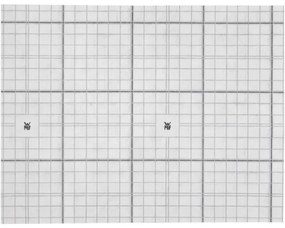 WMF - Panno in microfibra per la pulizia 50 x 40 cm, bianco