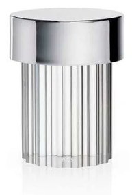 Flos - Last Order Fluted Portable Lampada da Tavolo Polished Inox Flos