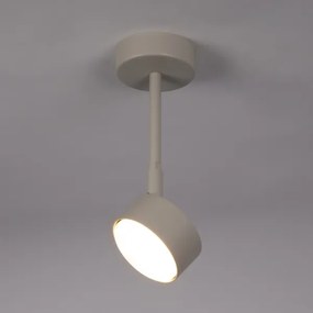 Lampadario a sospensione con supporto rigido NEMO 1xGX53/12W/230V 24 cm beige