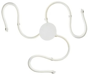 Applique LED moderno Teodor bianco IP20, luce bianco naturale 2020 lumen, NOVECENTO