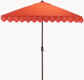 Ombrellone quadrato a manovella Valance, larg. 229 x lung. 229 cm