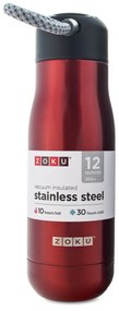 Borraccia termica acciaio inox ZOKU caldo/freddo ml 350 colore rosso