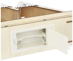 LED Decorazione natalizia LED/0,6W/2xAA paesaggio natalizio