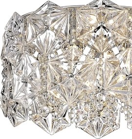 Zuma Line C0534-05C-F4AC - Plafoniera DAVI 5xG9/33W/230V cromo