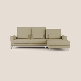 Tommy Divano angolare con relax e schienali traslanti in microfibra smacchiabile T11