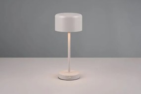 Lampada  jeff ricaricabile metallo grigio  r59151177