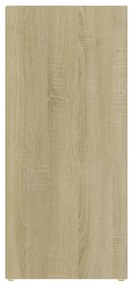 Credenza rovere sonoma 97x32x72 cm in legno multistrato