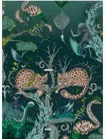 Clarke & Clarke Carta da parati Highland Wonder - Lagoon