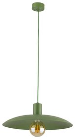 Lampadario a sospensione con filo ASTRA 1xE27/15W/230V diametro 41 cm verde