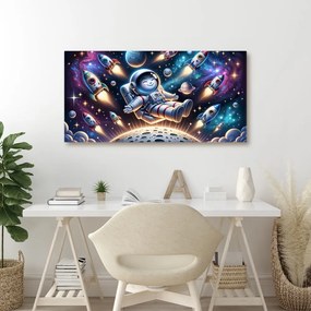 Quadro su tela – Avventura del piccolo pilota