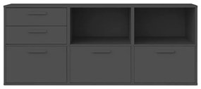 Cassettiera a muro nera Keep by Hammel - Hammel Furniture