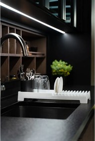 Scolapiatti bianco Livio Duo - Vialli Design