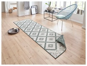 Tappeto per esterni verde e crema , 250 x 80 cm Malibu - NORTHRUGS