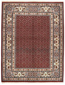Moud Tappeto persiano 150 x 190 Rosso (Iran) Annodato A Mano