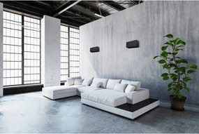 Lampada da parete nera Maxi Geo - Sollux