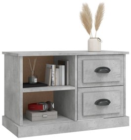 Mobile porta tv grigio cemento 73x35,5x47,5cm legno multistrato