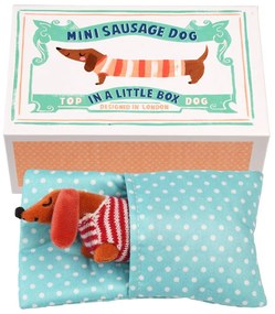 Peluche Mini Sausage Dog in a Little Box - Rex London