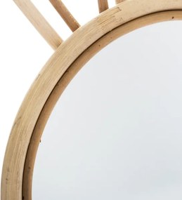 Atmosphera - Specchio da parete per bambini RABBIT 37x24 cm in bambù