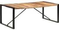 Tavolo da Pranzo 200x100x75 cm Legno Massello Finitura Sheesham 321543