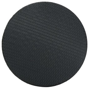 Set bar da giardino 5 pz in polyrattan nero