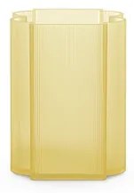 Okra Vase Low Yellow - Kartell