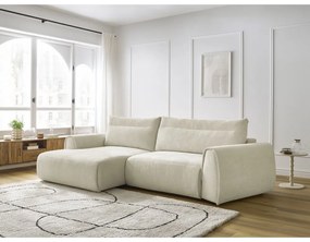 Divano angolare beige Aden – Bobochic Paris